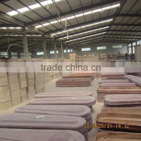 Chinese Cheap Wood Coffins / Wood Caskets for Dead Body photo-2