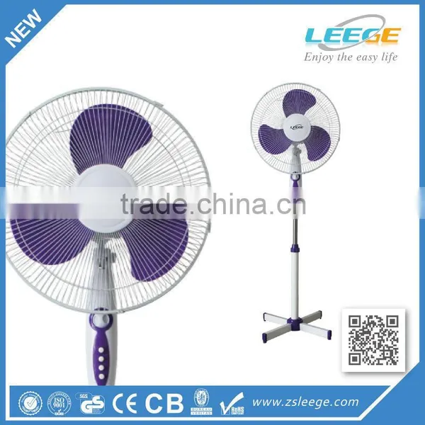 3 Speed 16 Inch Electric Stand Cross Fan photo-5