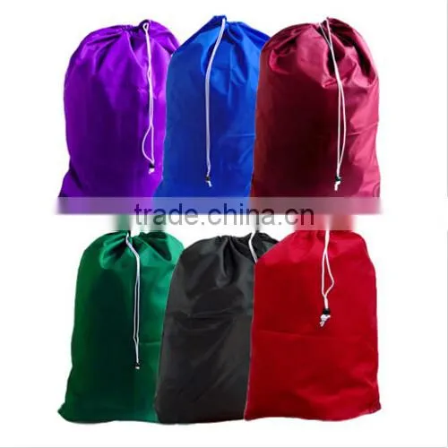 Factory Wholesale Drawstring Large Laundry Bags With Strap
