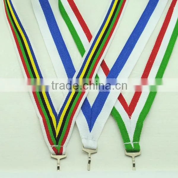 Woven Ribbon Lanyard