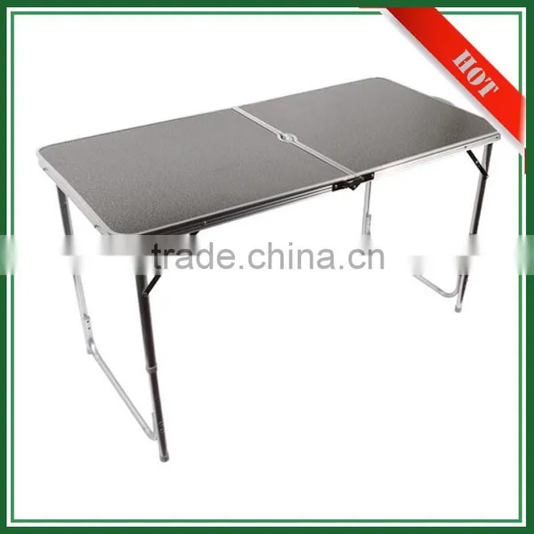 Wholesale Red/Blue/White MDF Aluminum Camping Adjustable Folding Picnic Table photo-4