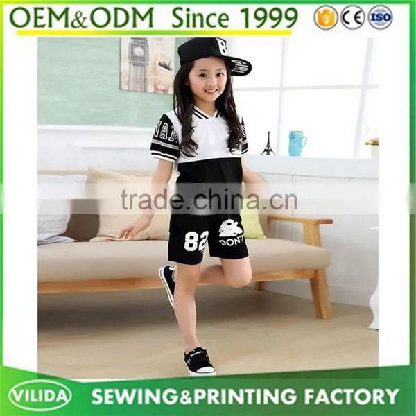 Custom High Quality Outdoor Sportwear Dry Fit Fastion Kid's Tracksuit photo-5