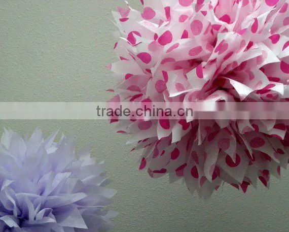 Hanging Magic Tissue Beauty Paper Flower photo-6