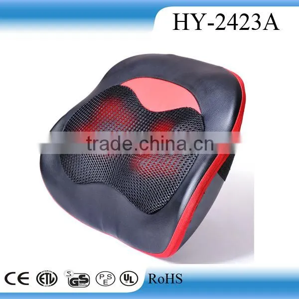 Electric Shiatsu Infrared Massage Cushion With Kneading, Rolling and Vibrator