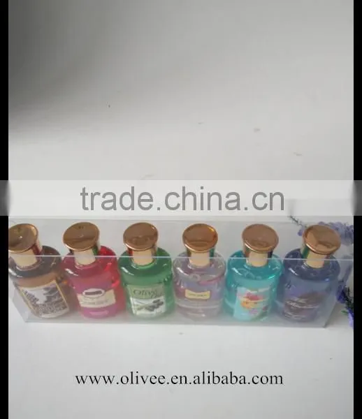 Flower Herbal Fragrances 65ml Moisturizing Body Gel Shower Gel Set With PVC Folded Box photo-4