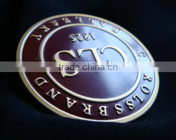 High Quality Custom Metal Embossed Logo photo-5