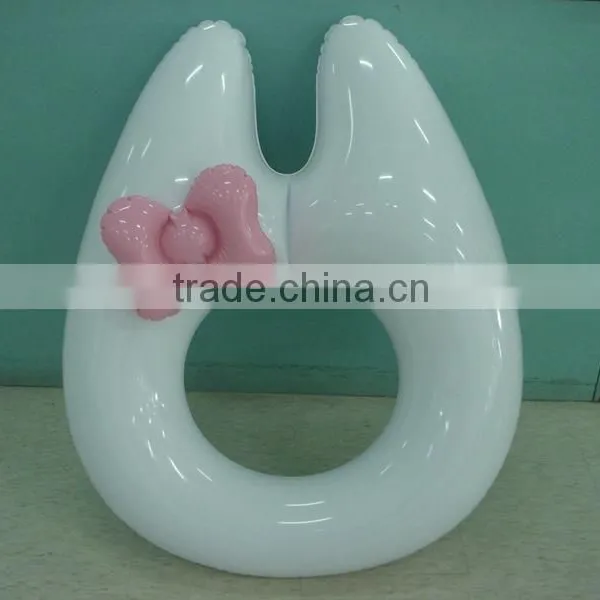 Portable Inflatable Kids Swimming Ring Transparent Flaots Ring for Swimming photo-4