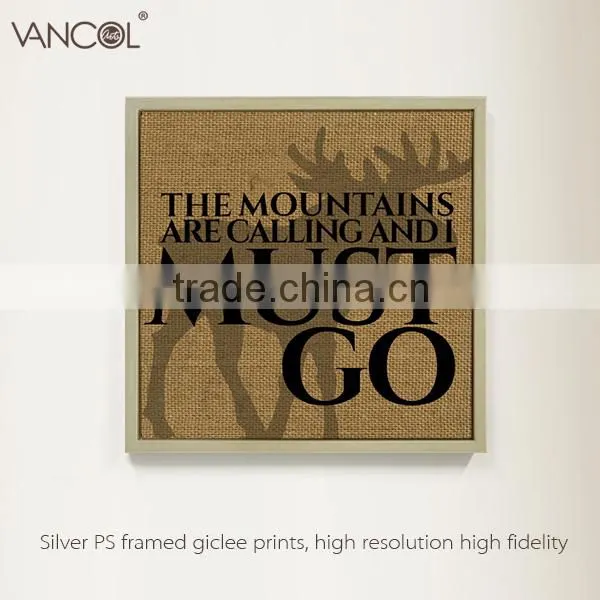 2016 New Style Popular Letter Painting With the Competive Price Canvas photo-3