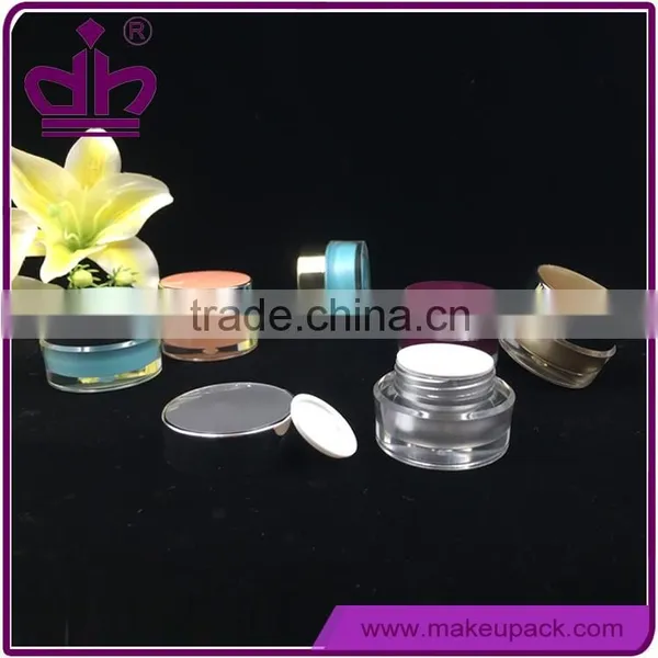 Colorful Mini Plastic Cosmetic Premium Jar From Shantou Danzhihong photo-3