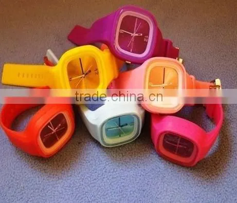High Quality Fashion Silicone Jelly Watch photo-2