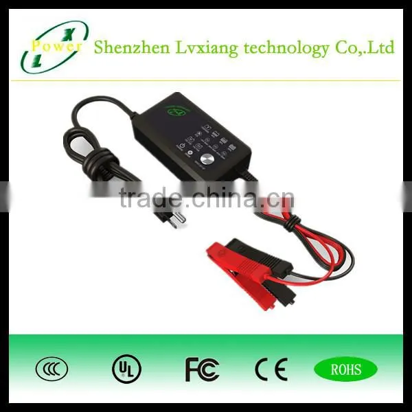 6V 12V 2A 4A 6A Newest Electronic Lead Acid Battery Charger