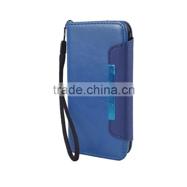 Blue 2 In 1 Magnetic Detached Leather Case For Wiko Darkside photo-2