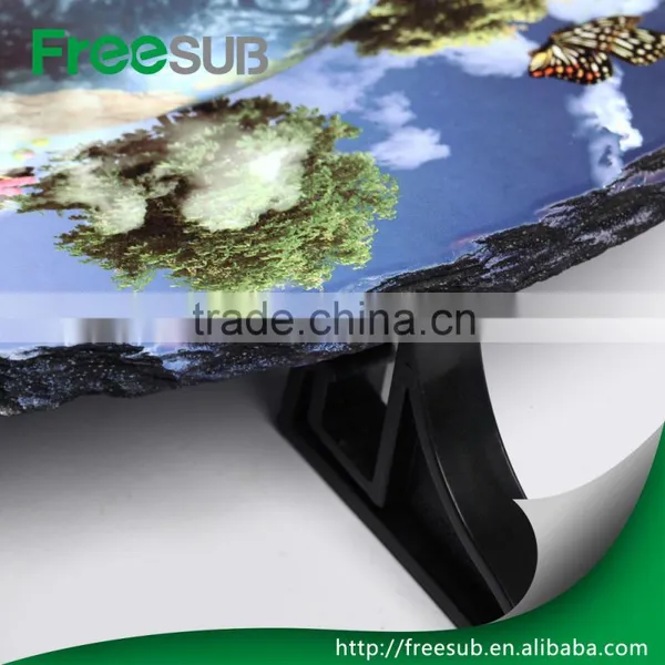 China Wholesale DIY L30*H30*W0.9CM Blank Circular Painting Sublimation Photo Rock photo-5