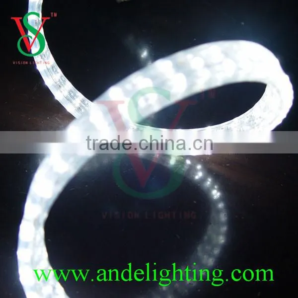Top Quality 4 Wires Flat 220V Led Rope Light Decoration Light photo-2