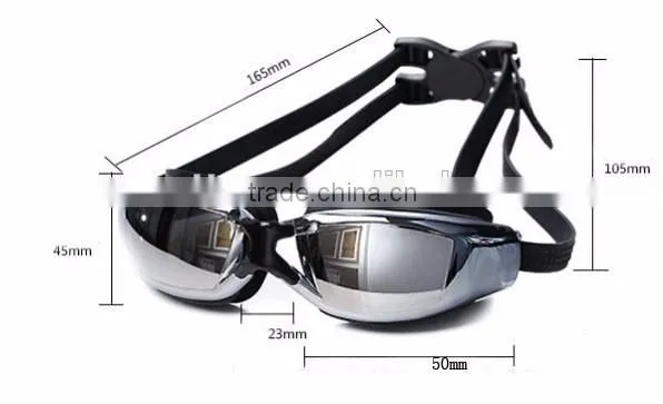 Wholesale High Quality Antifogging Waterproof Silicone Swimming Goggle photo-6