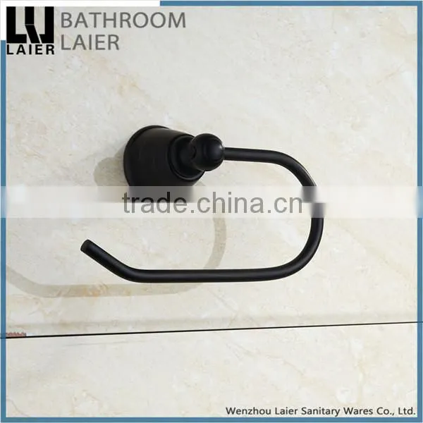 Contemporary Fancy Decorative One Hand Zinc Alloy ORB Bathroom Accessories Wall Mounted Toilet Paper Holder photo-2