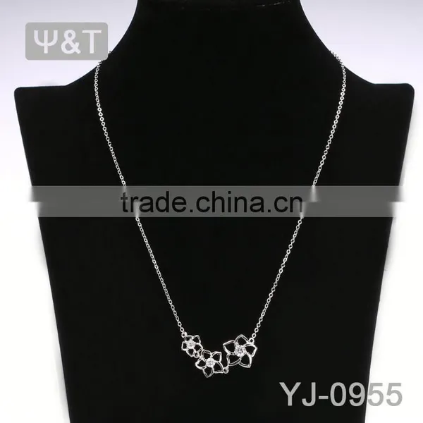Earring Set Vogue Jewellery Diamond Chain Leaves Necklace photo-3