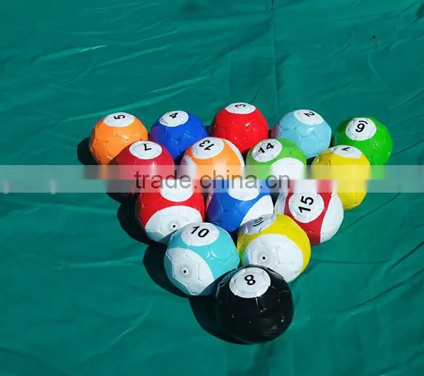 2016 Famous Inflatable Snooker Football Games With 16 Pieces Balls for Sale photo-3