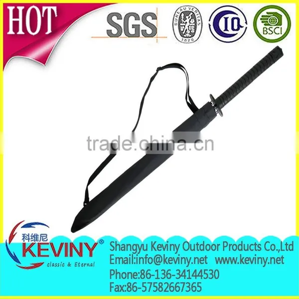 8K Katana Handle Umbrella Straight Auto Open Umbrella With Sword Handle Manufacture by China Parasol Factory photo-6