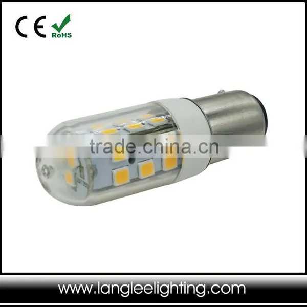 Small Globe BA15D LED Bulb For Boat and Marine Multi Voltage 10-30V White and warm white