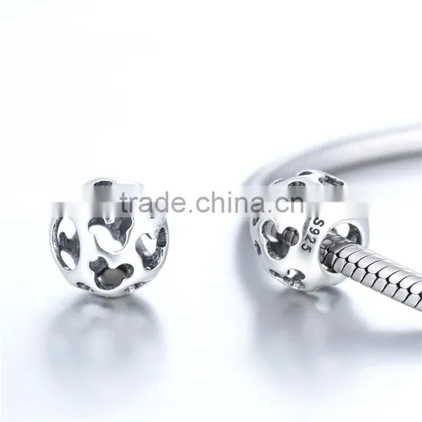 Cute Animal 925 Sterling Silver Bracelet Beads Jewelry Charms photo-2