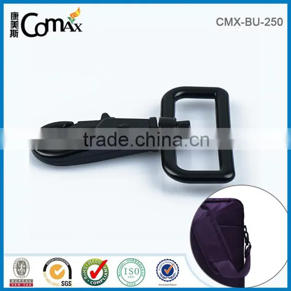1.5 Inches Zinc Alloy Black Metal Snap Hook photo-3