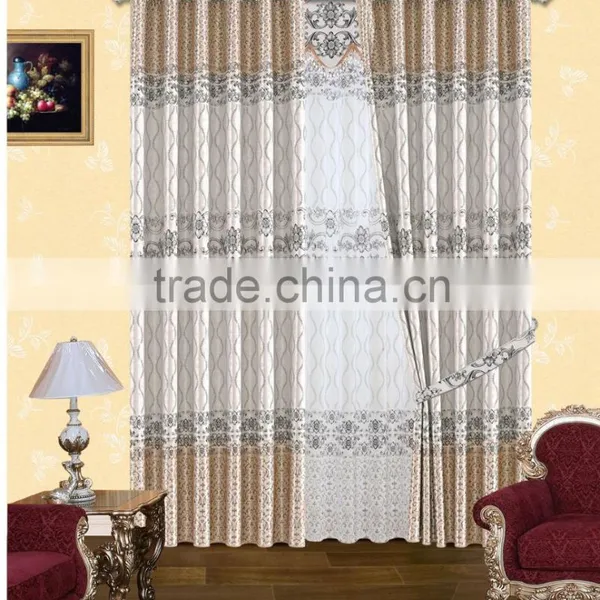 2016 Sublimation Designs Curtain,customized Shinning Curtain Fabric photo-3