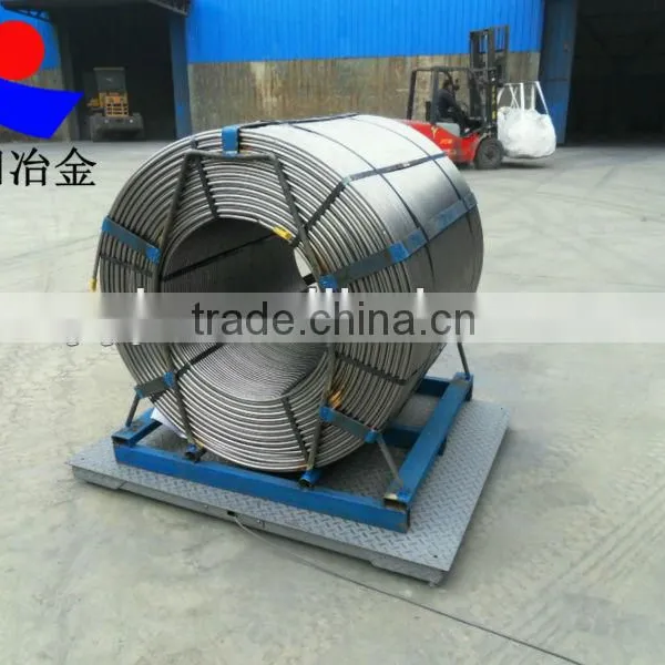 Varied Specification Calcium Silicide Cored Wires for Metallurgy photo-3