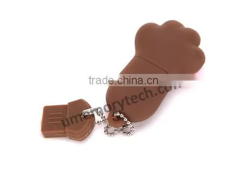Cheap 8GB-32GB Thumb Flash Drive Paw Shaped USB Flash Memory photo-6
