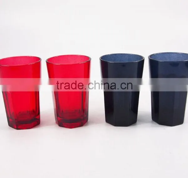 New Design Red And Black Drink Glass Beverage Dispenser With Cups And Rack photo-3