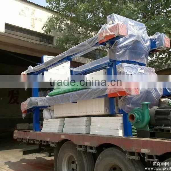 Small Filter Press Machine Packaged With Wooden Case photo-6