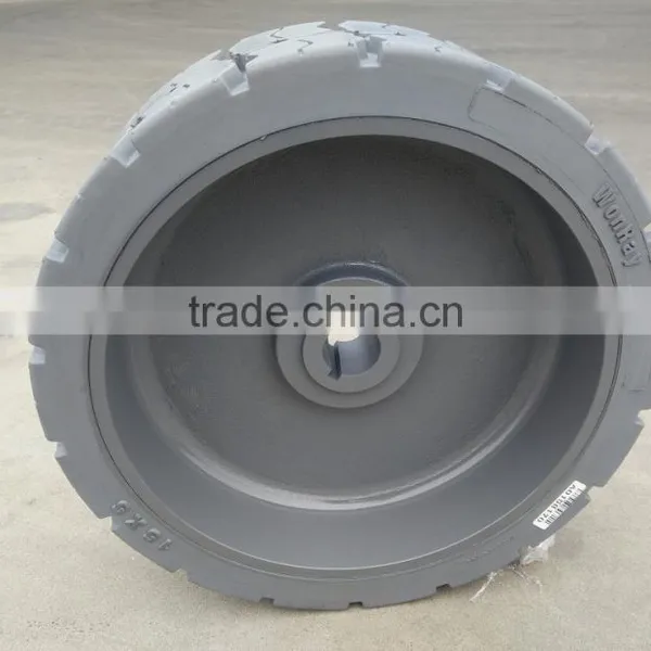 Hot Sale 15x5 Scissor Lift Wheel for el Machine photo-3