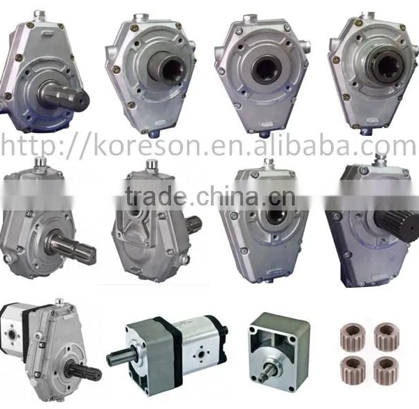 Tractor Transmission Worm Gear Box for Group 3 Hydraulic Gear Pump photo-3