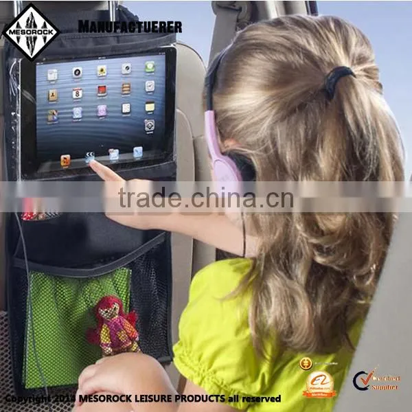Car Organizer With Touch Screen Pocket IPad and Tablet Holder Car Seat Organizer photo-3