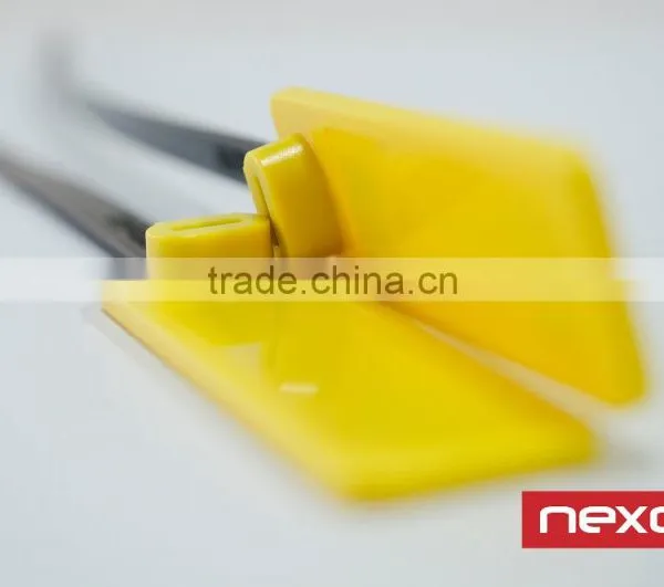 Metal Pin ISO18000-6C Alien H3 UHF RFID Cable Tie Tag photo-3