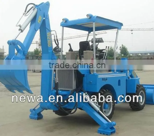 2014 Hot Sale WZ180 Mini Backhoe Loader photo-2