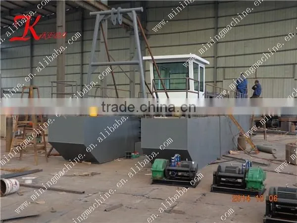 Mini River Sand Backhoe Dredger Manufacturer photo-5