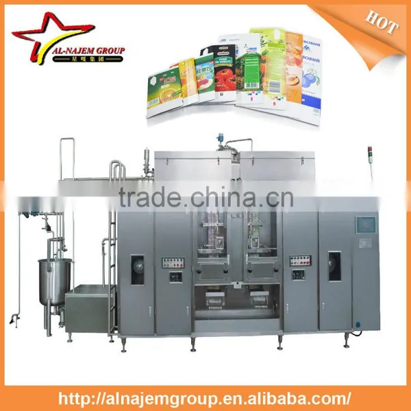 Hot Sale Aseptic Brick Carton Milk Juice Filling Machine Milk Carton Packing Machine Carton Making Machine photo-2