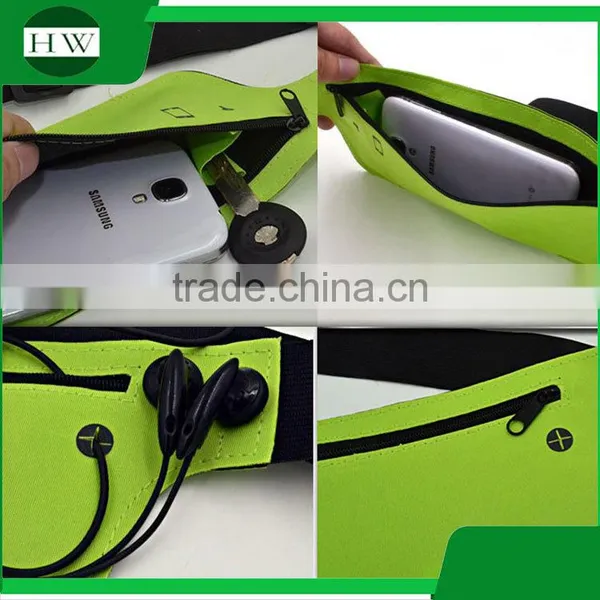 Waterproof Elastic Running Cell Mobile Phone Sport Waist Bag Belt photo-4