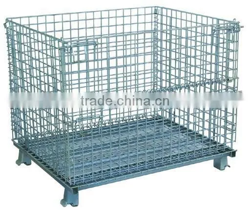 2017 Hotsale Wire Mesh Storage Cotainer in Warehouse photo-2
