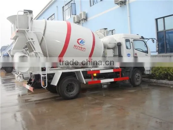 Hot Sale Euro4 140hp 3m3 Concrete Mixer Truck photo-3
