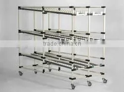 Galvanized Pipes Black Steel Pipe Lean Tube Pipe Rack System Supplier photo-3
