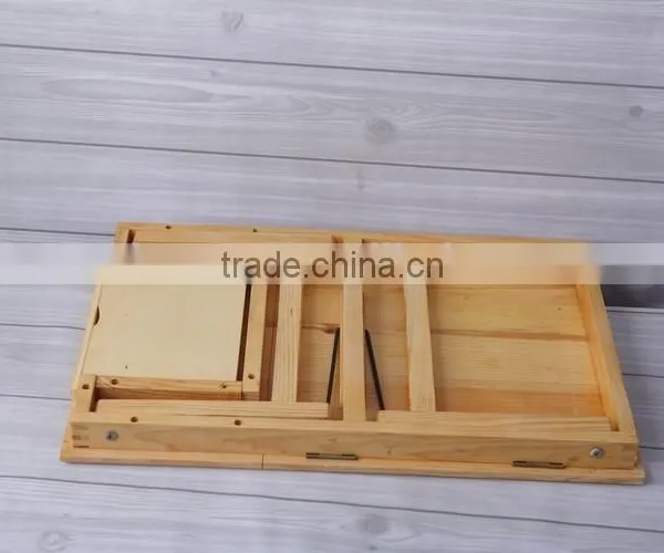 Vivinature Wooden Laptop Desk and Living Room Tablet Desk photo-6