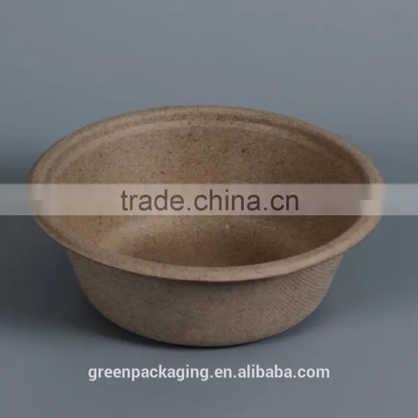 Compostable Wheat Straw Biodegradable Lunch Boxes Brown Color photo-5