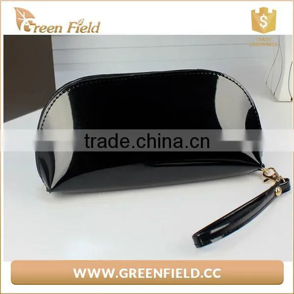 New Design Women Wristlet Bag Plaian PU Clutch Bags photo-4