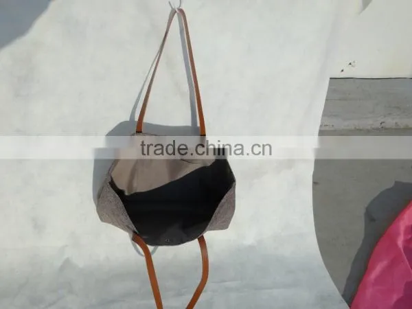 Simple Style Canvas Tote Bag photo-4