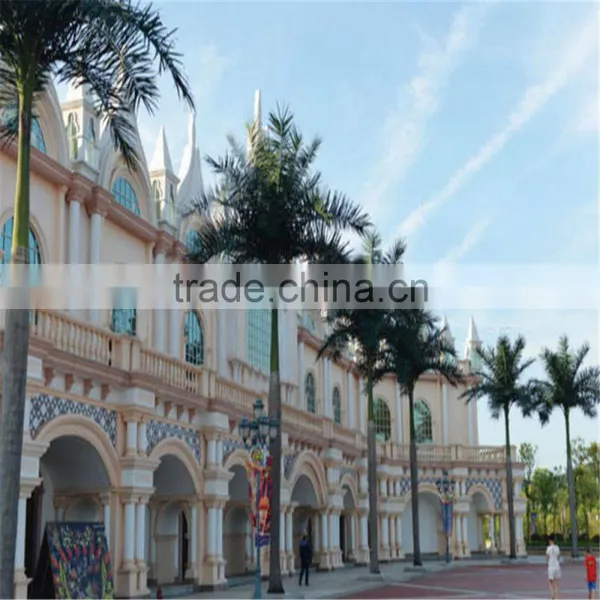 Plastic Fiber King Coconut Tree Green Park Artificial King Coconut Tree photo-2