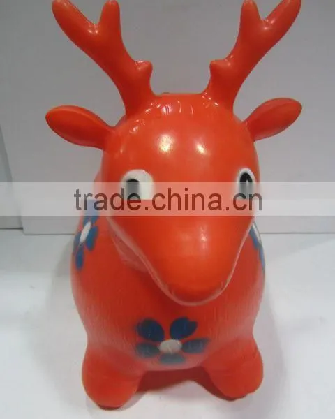Painted Inflatable Toys for Children Jumping Horse photo-6