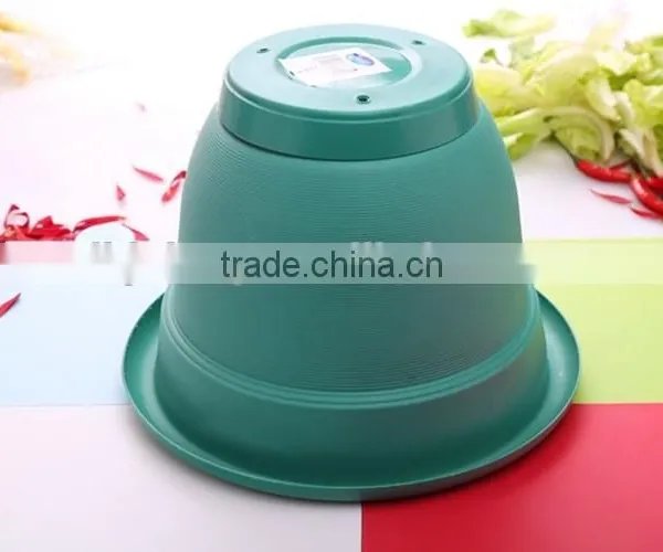 Wholesale Big Plastic Plant Flower Pot Indoor/cheap Useful Garden Plastic Plant Pot Outdoor/plastic Pot photo-2