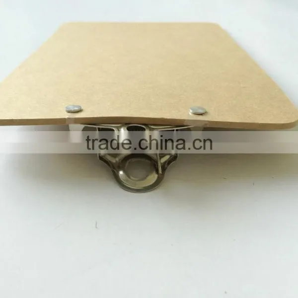High Quality A5 MDF Office Clipboard With Metal Butterfly Clamp photo-5